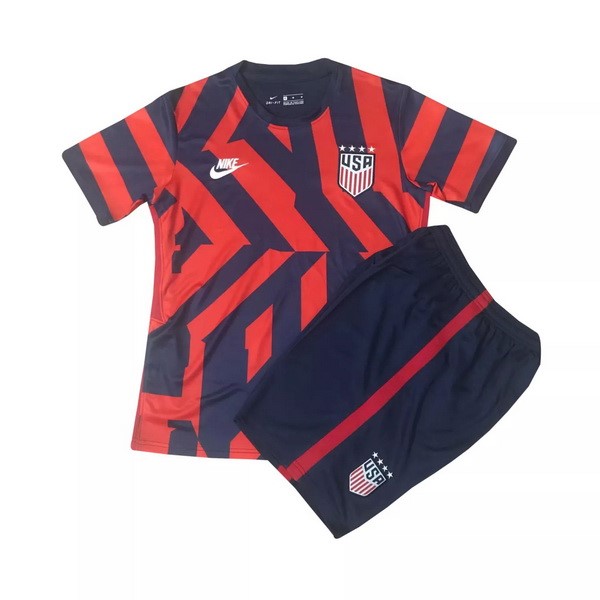 Camiseta Estados Unidos Niño 2nd 2021 Rojo